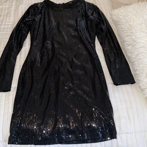 Black sparkly forever 21 party dress